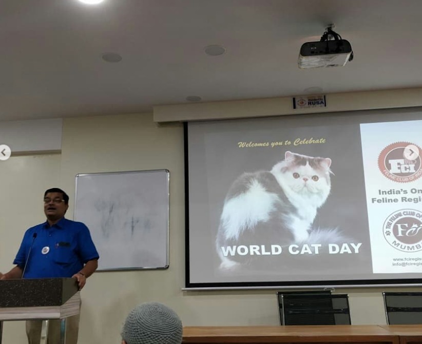Expert Lecture On Occassion Of World Cat Day 2019